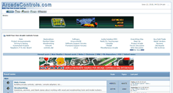Desktop Screenshot of forum.arcadecontrols.com